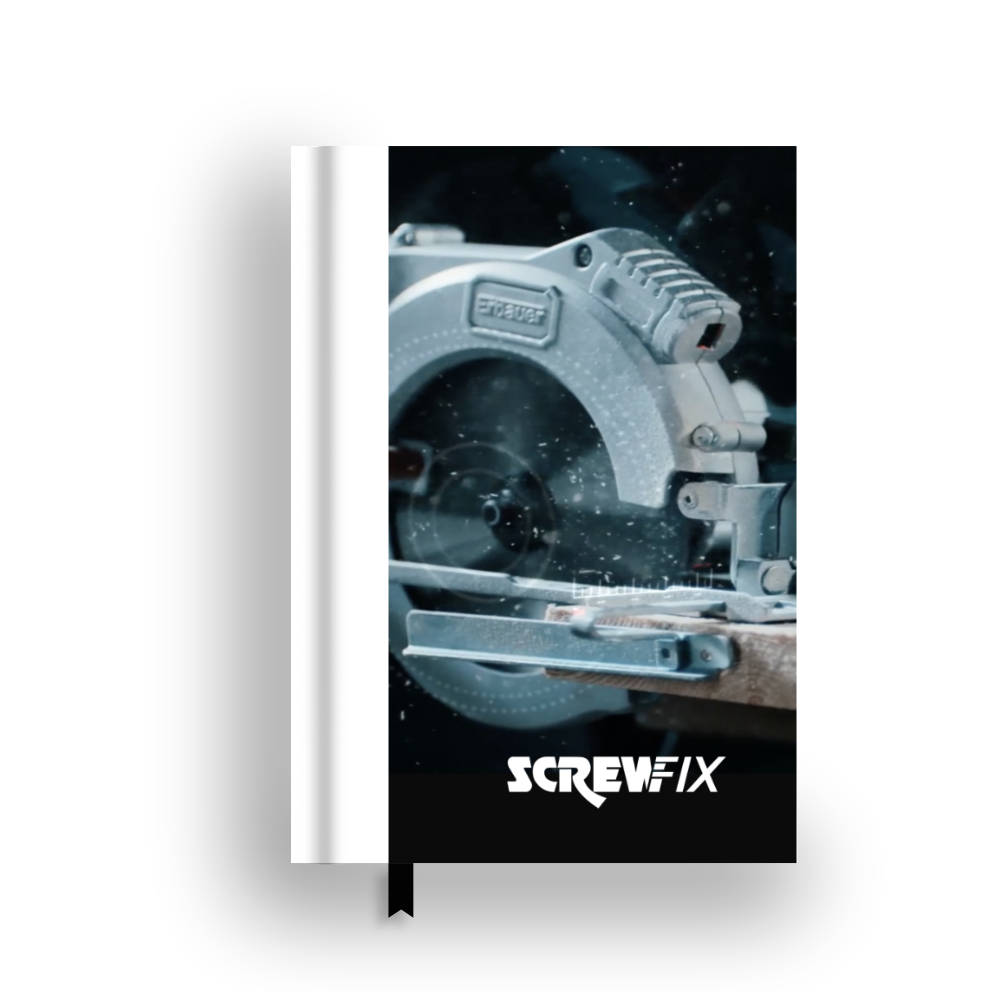 Screwfix - 2025 A4 Hardback Notebook