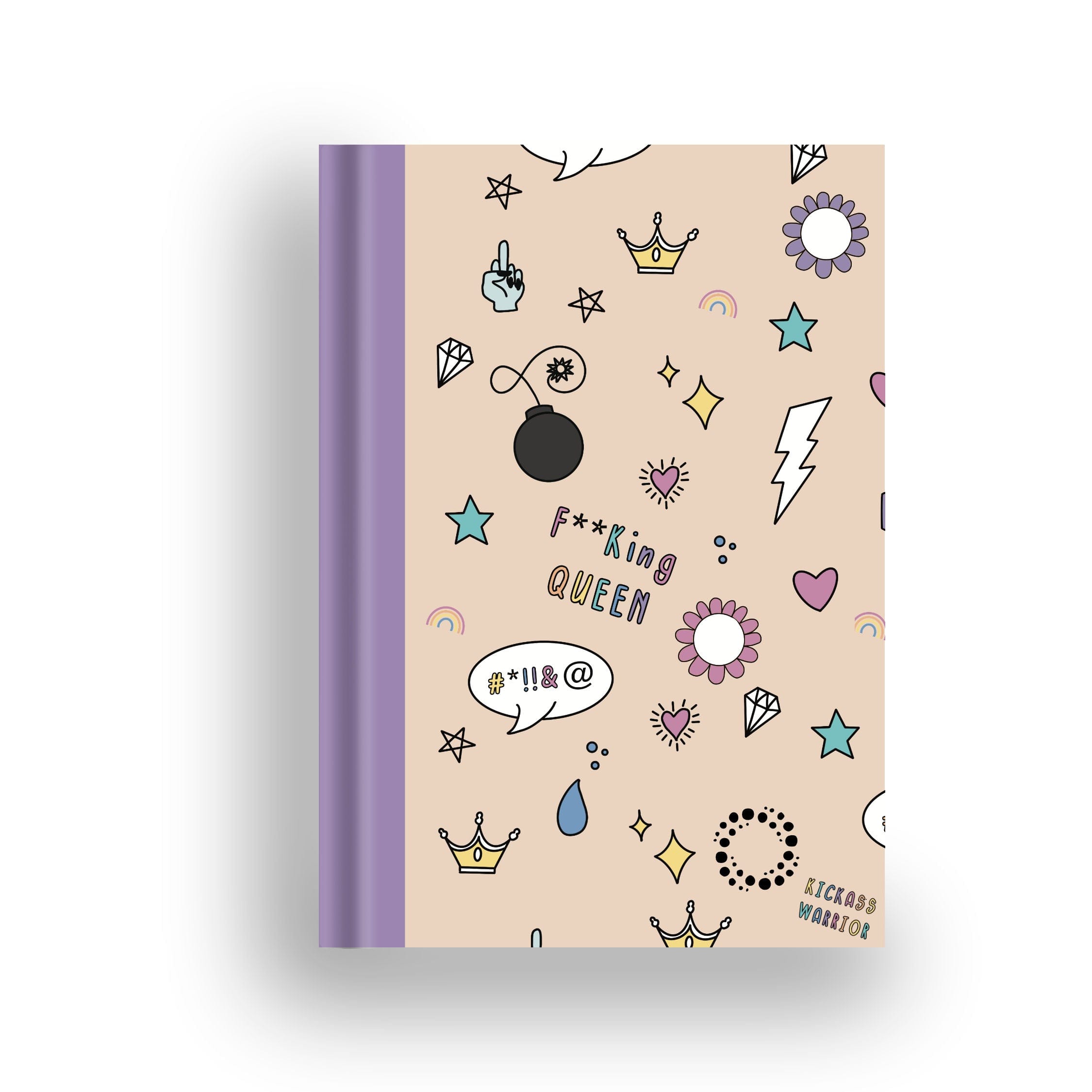 DayDot Journals A5 Notebook Inner Fire — Prude - A5 Hardback Notebook
