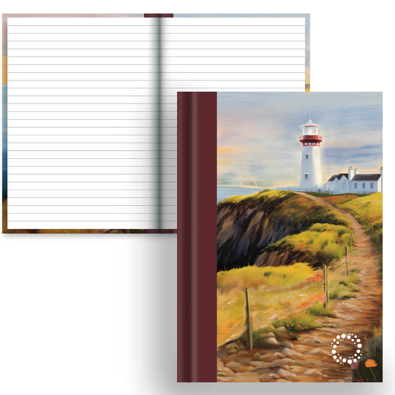 Beacon - A5 Hardback Notebook - Lined Paper