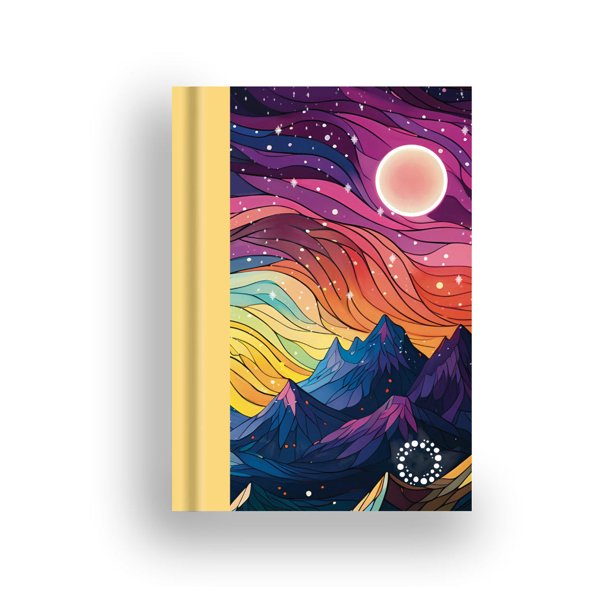 Cosmic Wind - A5 Hardback Notebook - Planner & Dot