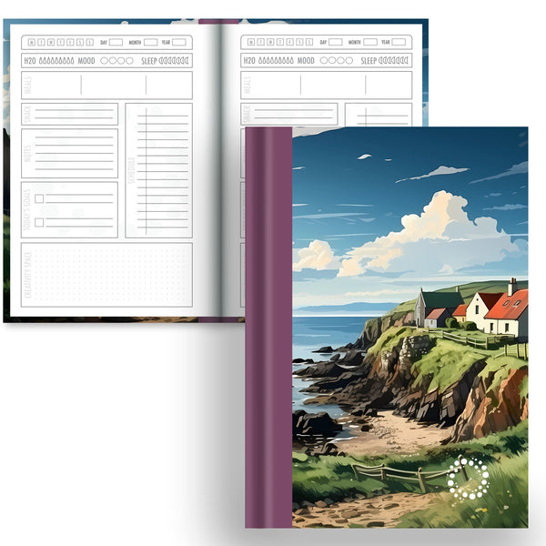 The Cove - A5 Hardback Notebook - Daily Planner