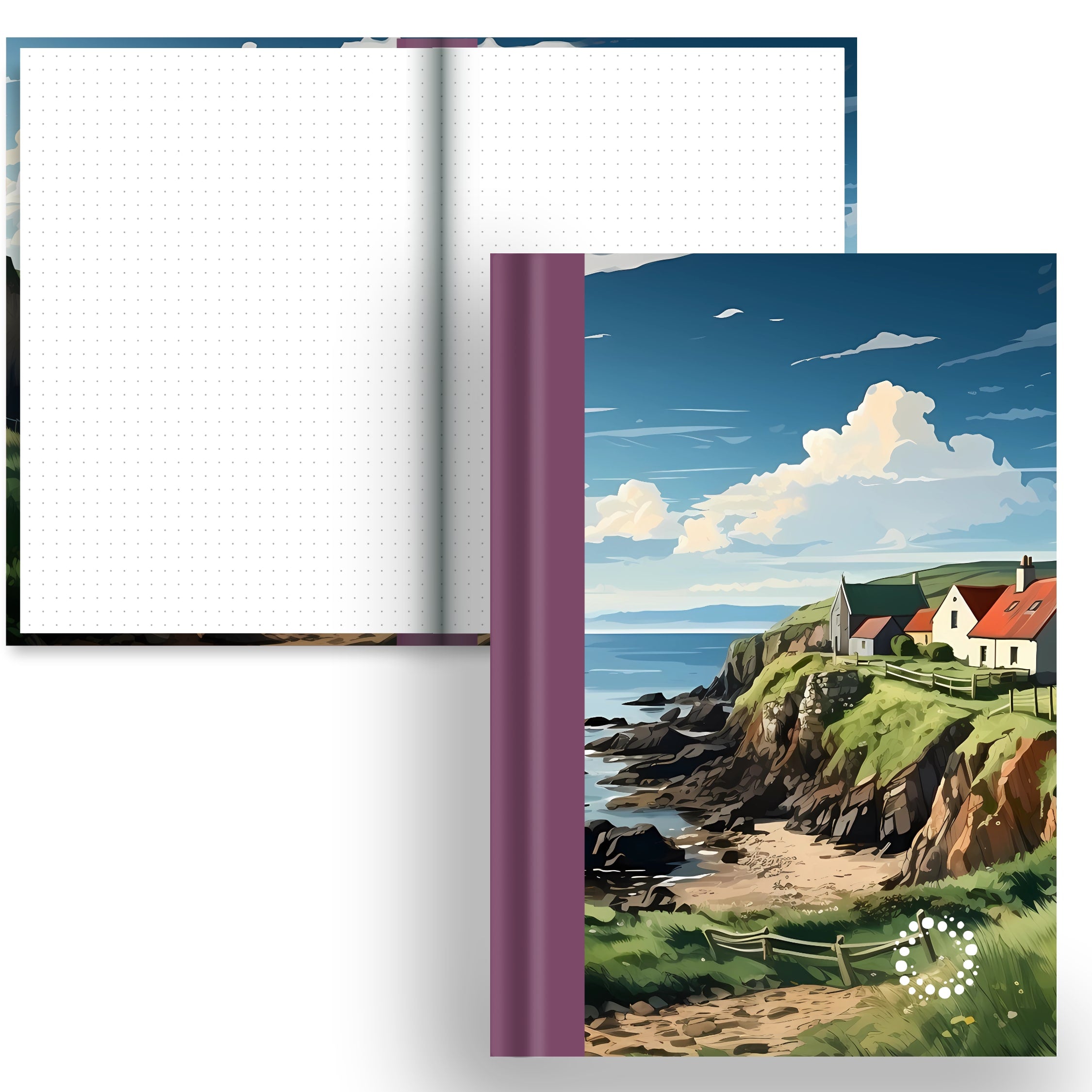 The Cove - A5 Hardback Notebook - Dot Grid