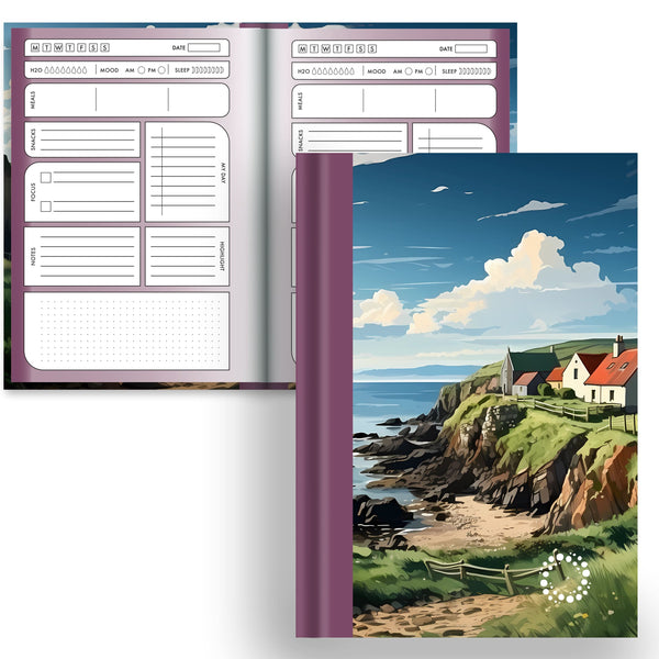 The Cove - A5 Hardback Notebook - Planner & Dot