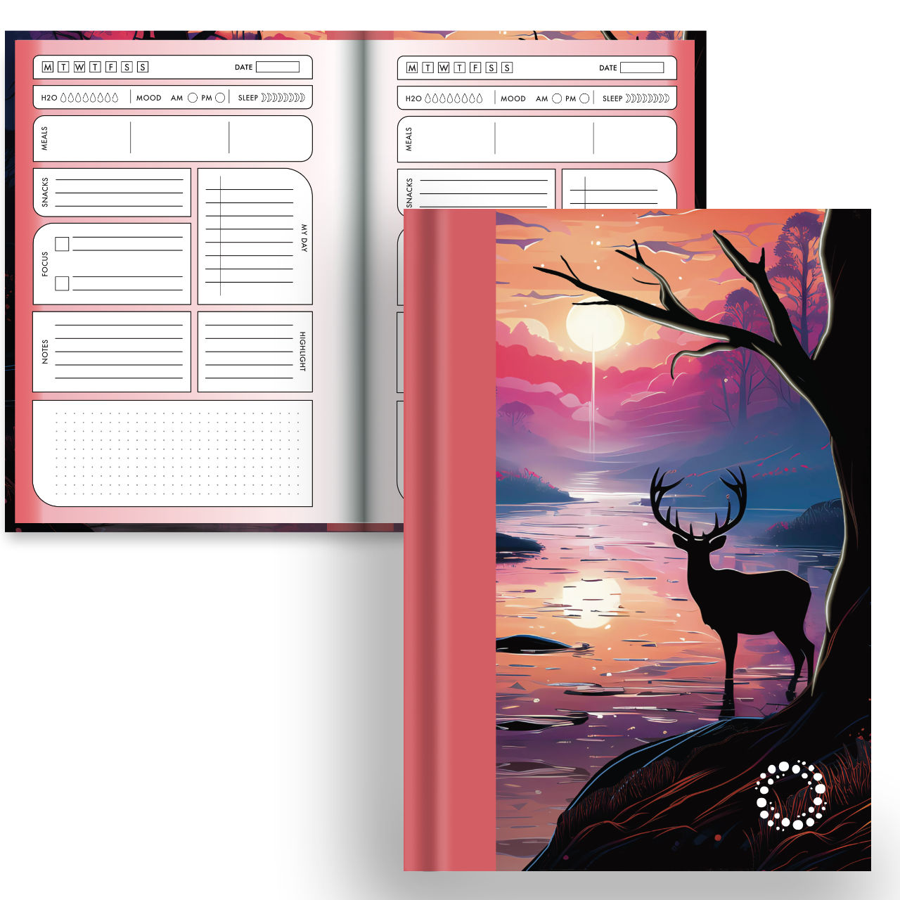 Forest of Dean - A5 Hardback Notebook - Planner & Dot