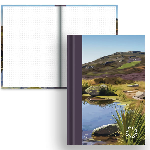 Heath - A5 Hardback Notebook - Dot Grid