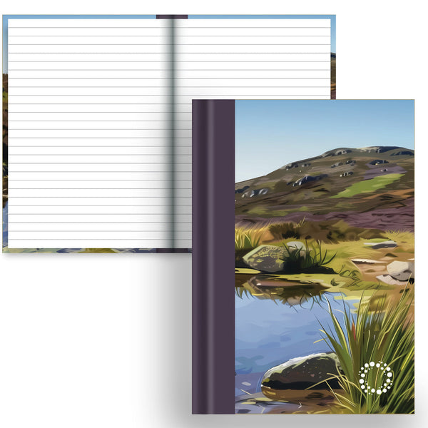 Heath - A5 Hardback Notebook - Lined Paper