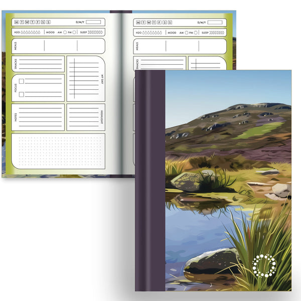 Heath - A5 Hardback Notebook - Planner & Dot