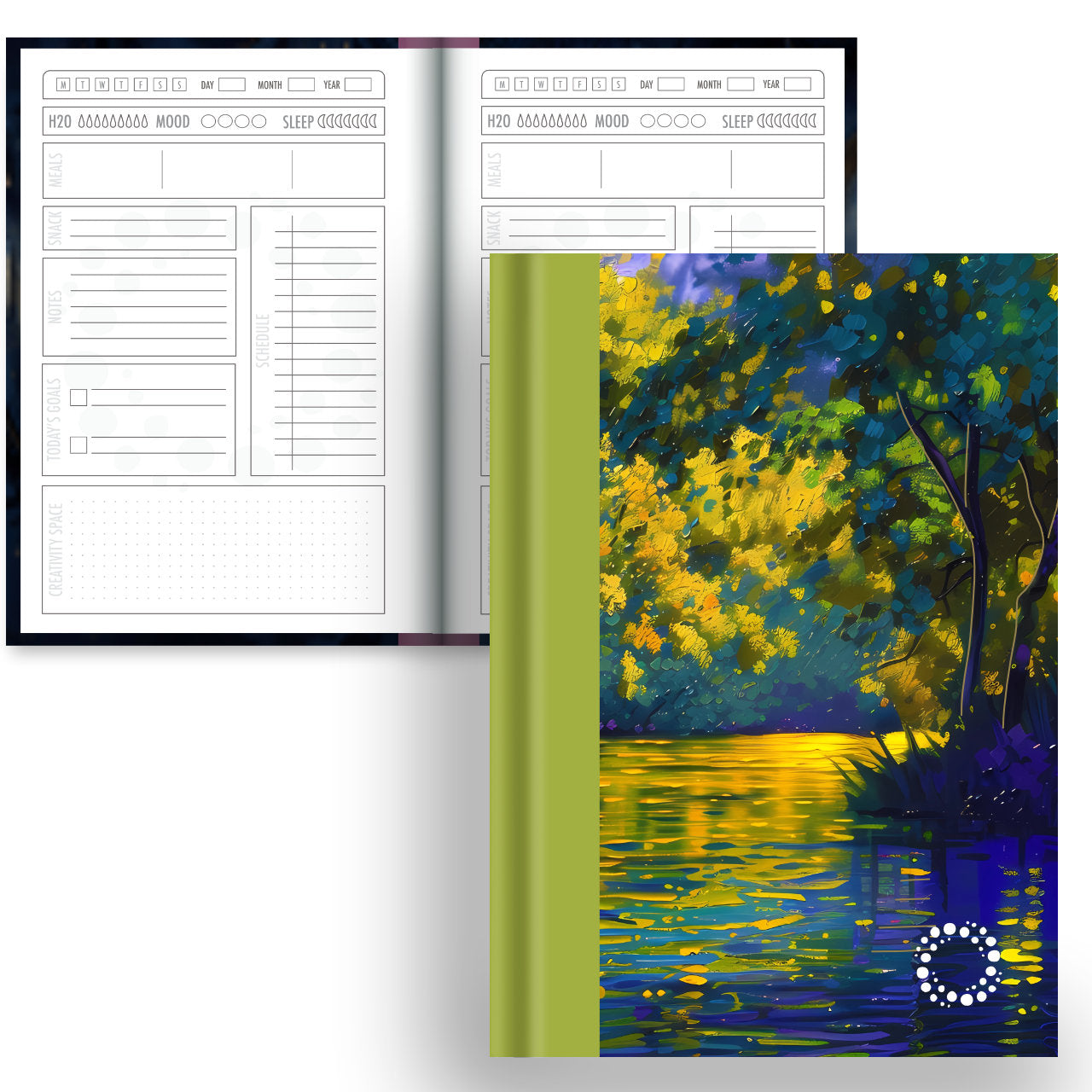 Shannon - A5 Hardback Notebook - Daily Planner