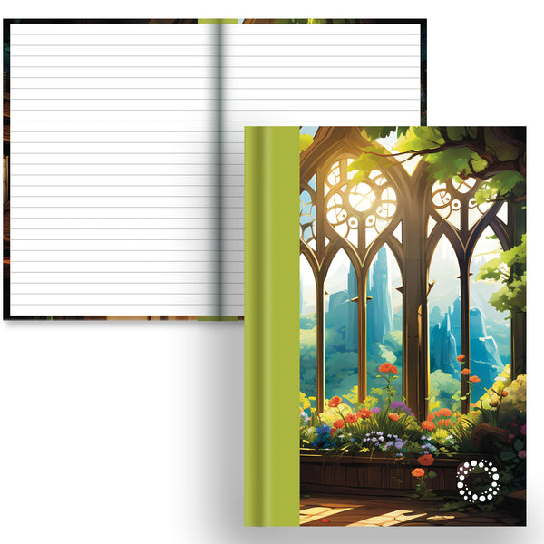 Solarium - A5 Hardback Notebook - Lined Paper