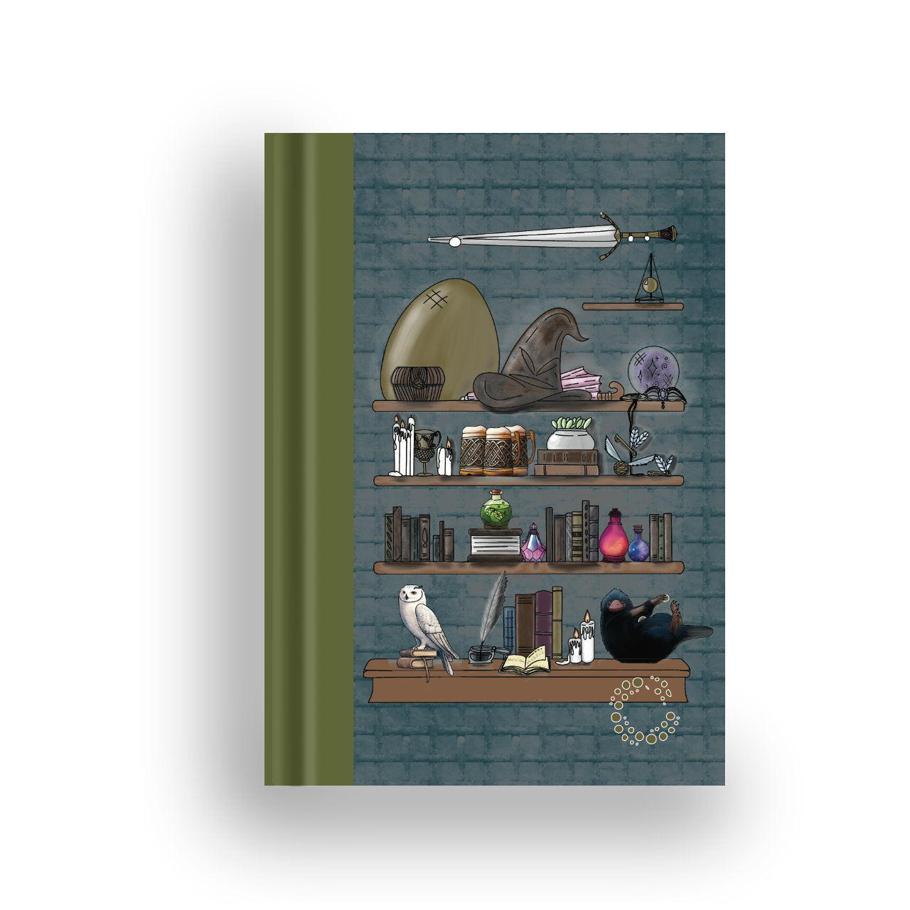 Spellbound - A5 Hardback Notebook - Lined Paper