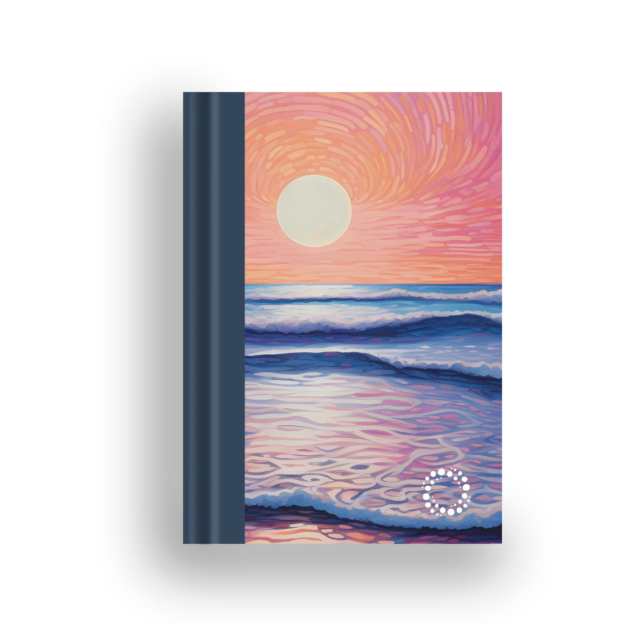 Tidal - A5 Hardback Notebook - Dot Grid
