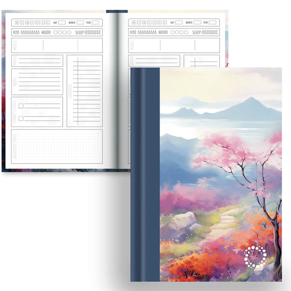 Zen - A5 Hardback Notebook - Daily Planner