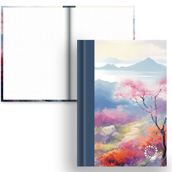 Zen - A5 Hardback Notebook - Dot Grid