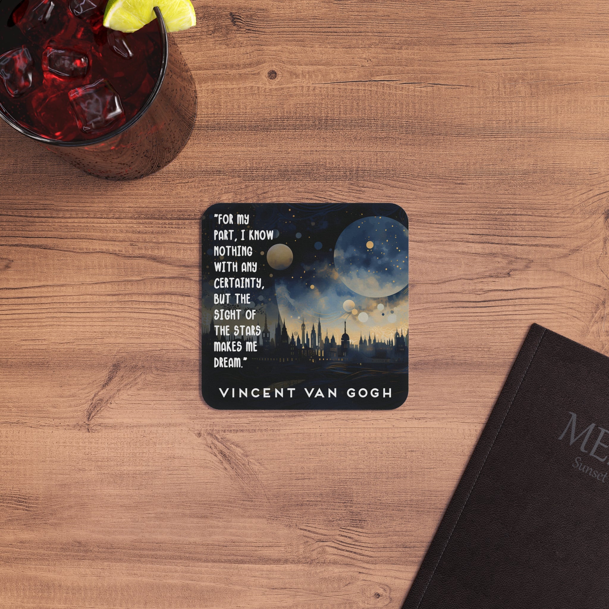Van Gogh Coaster – DayDot Journals