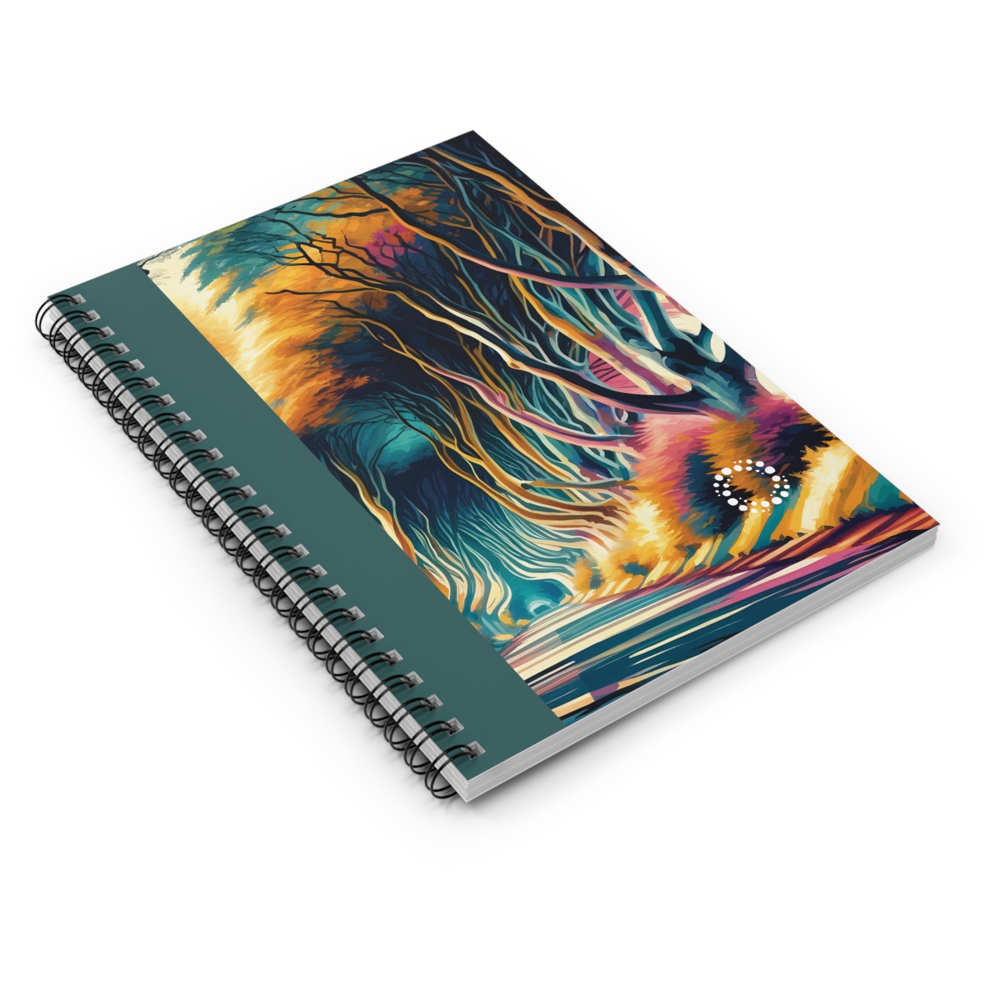 Dark Hedges Wire-O A5 Notebook - 120 lined pages