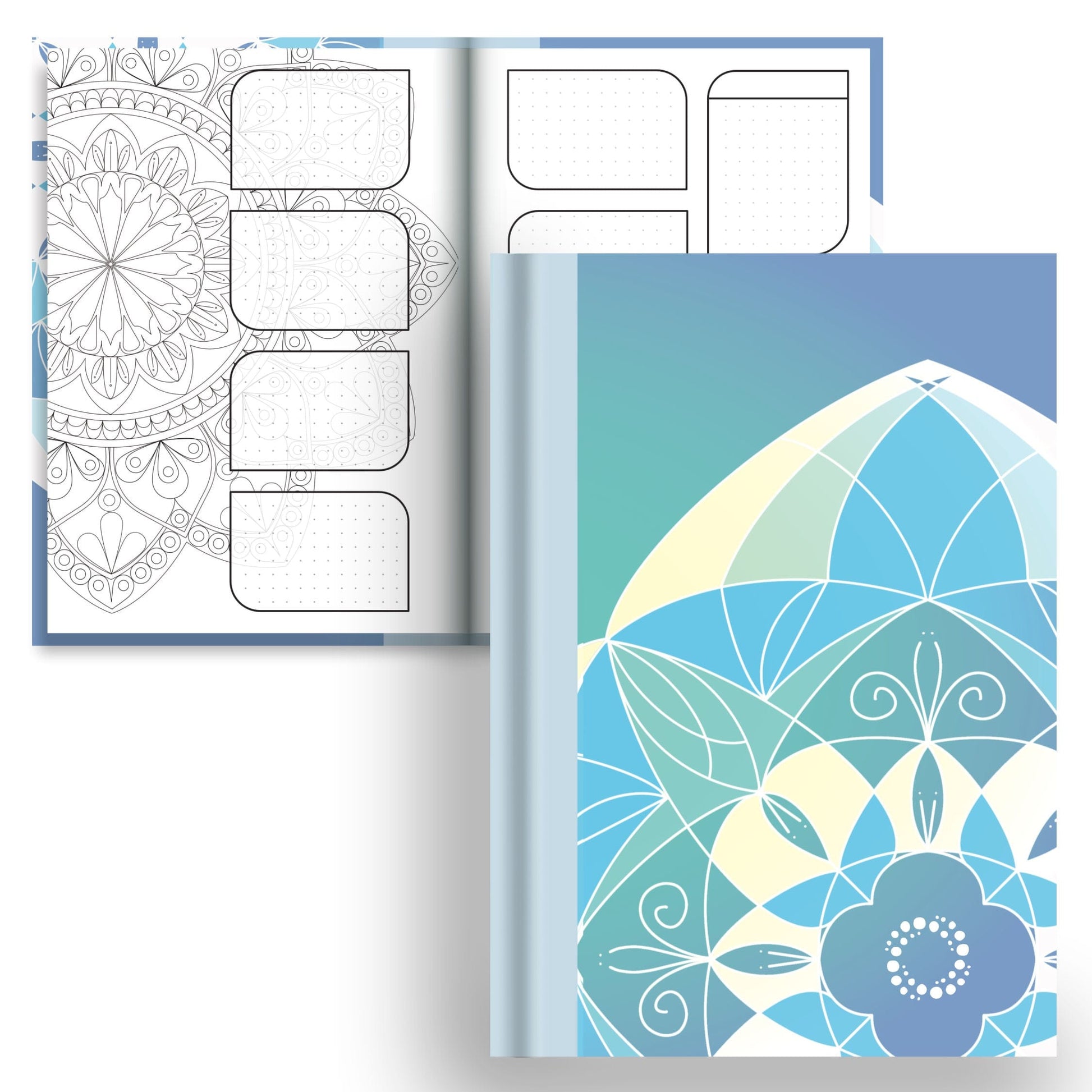 Reflections - A5 Hardback Notebook - Art Therapy
