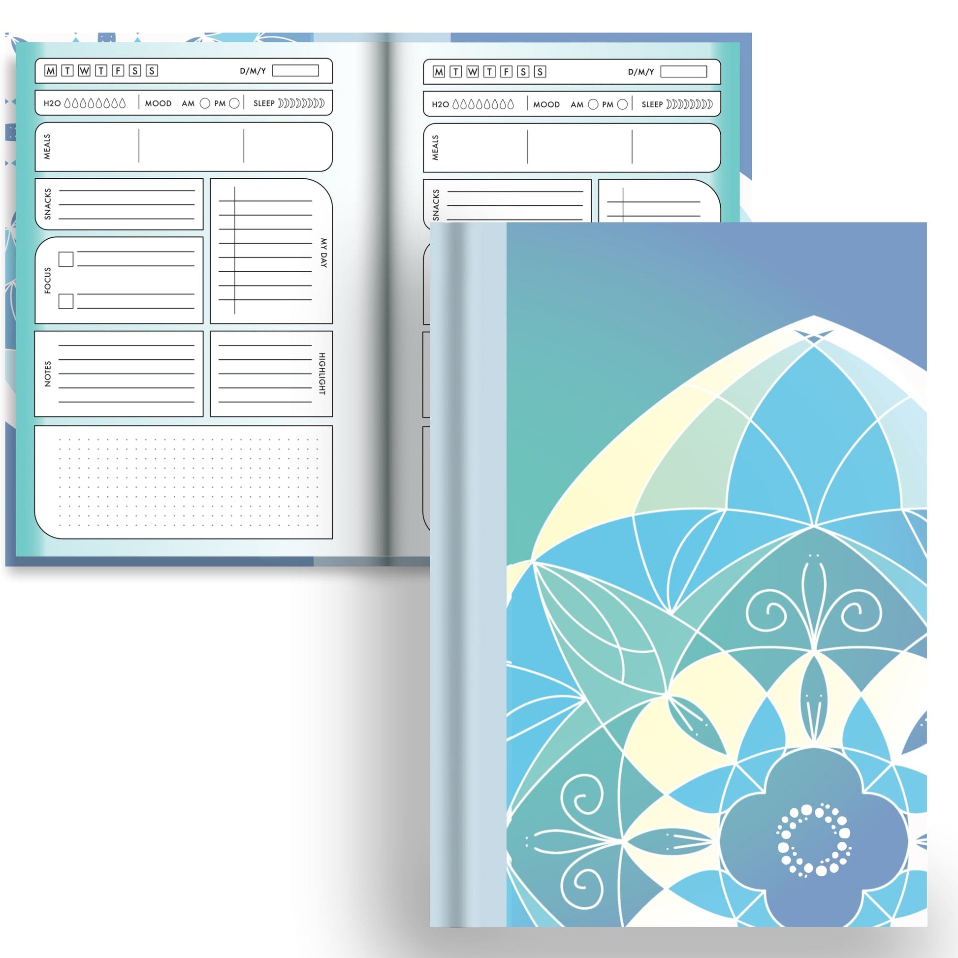Reflections - A5 Hardback Notebook - Planner & Dot