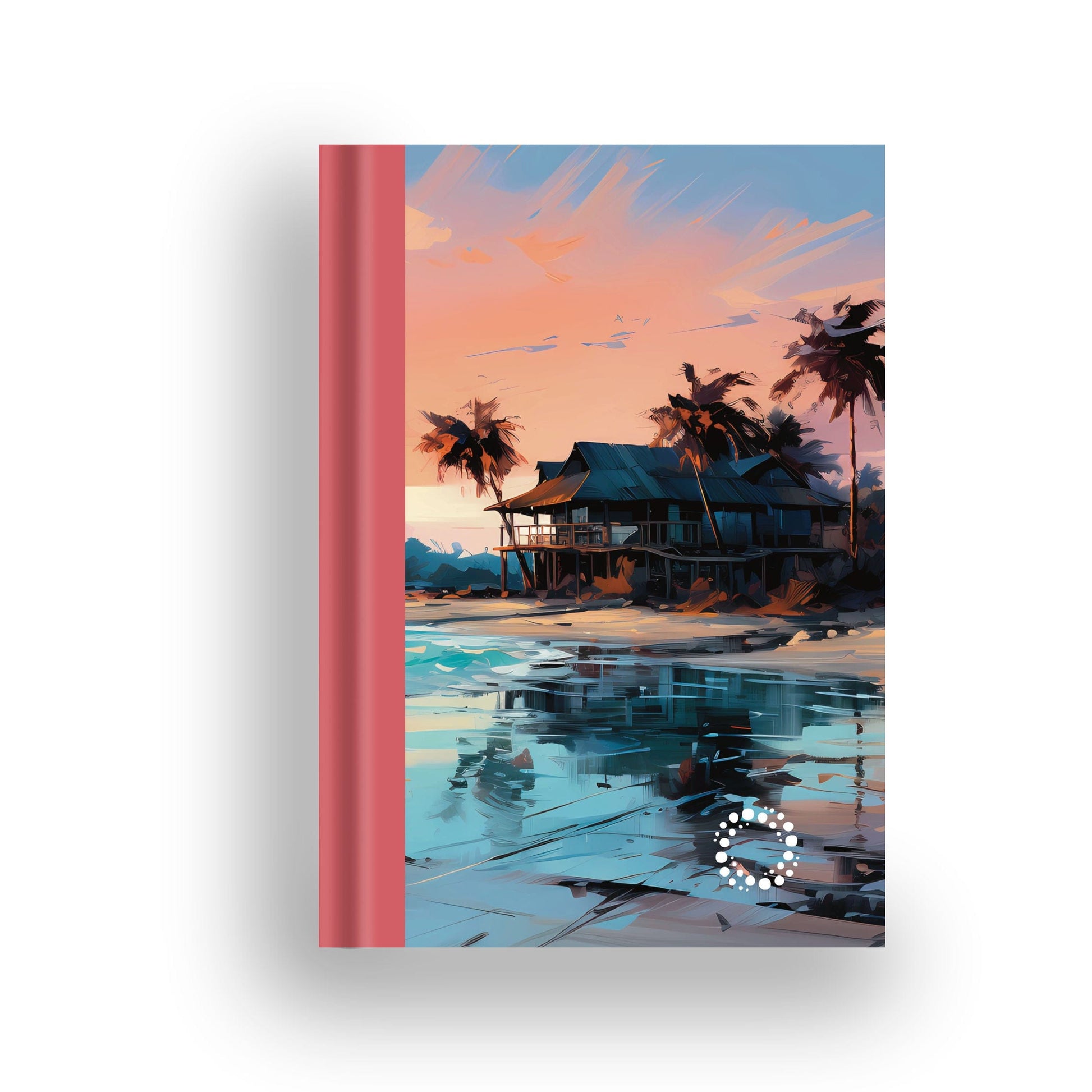 Atoll - A5 Hardback Notebook - Lined Paper