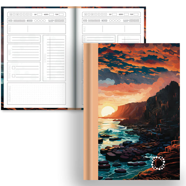 Causeway - A5 Hardback Notebook - Daily Planner
