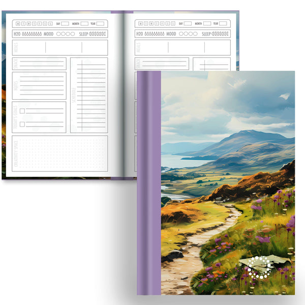 Glens - A5 Hardback Notebook - Daily Planner