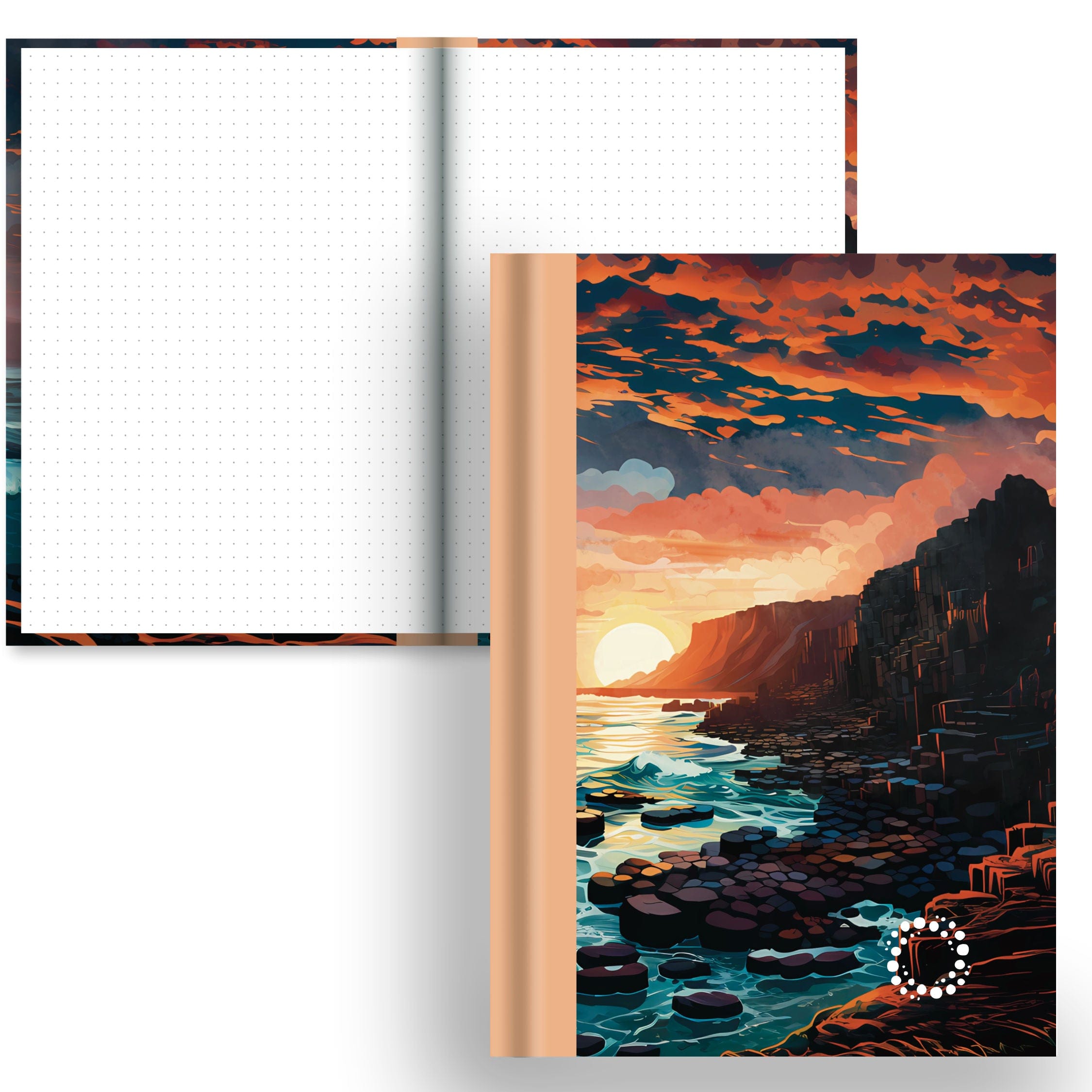 Causeway - A5 Hardback Notebook - Dot Grid