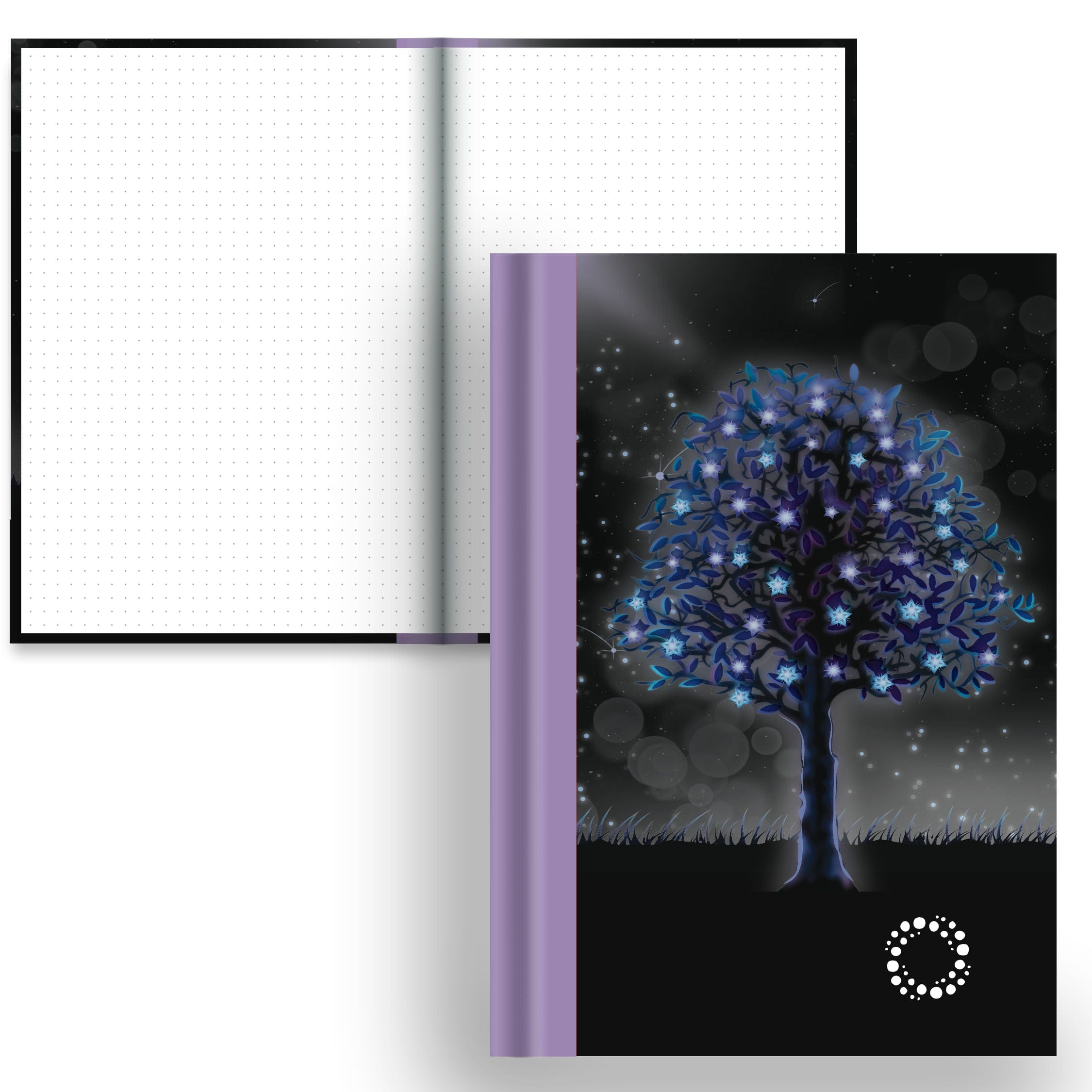 Twilight - A5 Hardback Notebook - Dot Grid