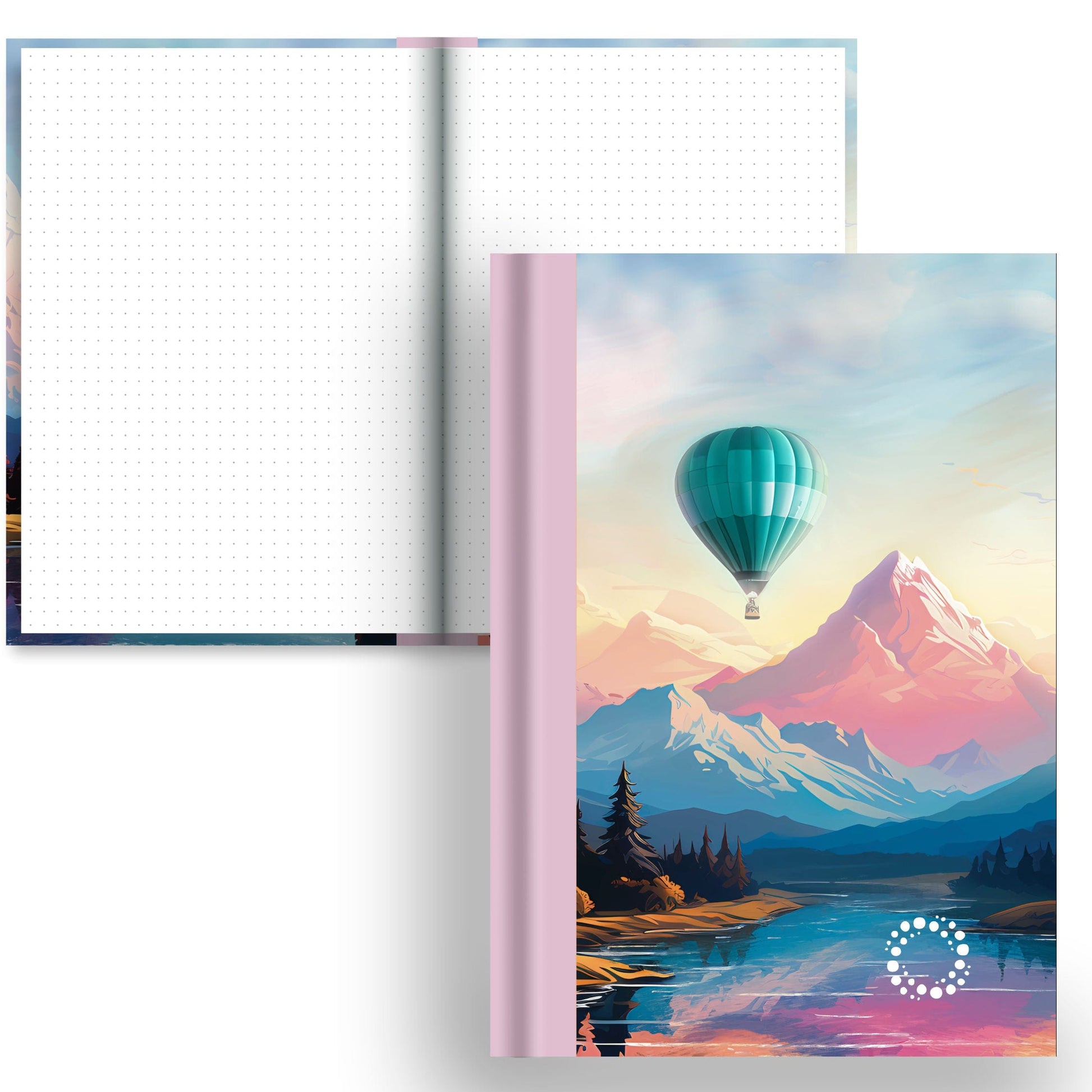 Zephyr - A5 Hardback Notebook - Dot Grid