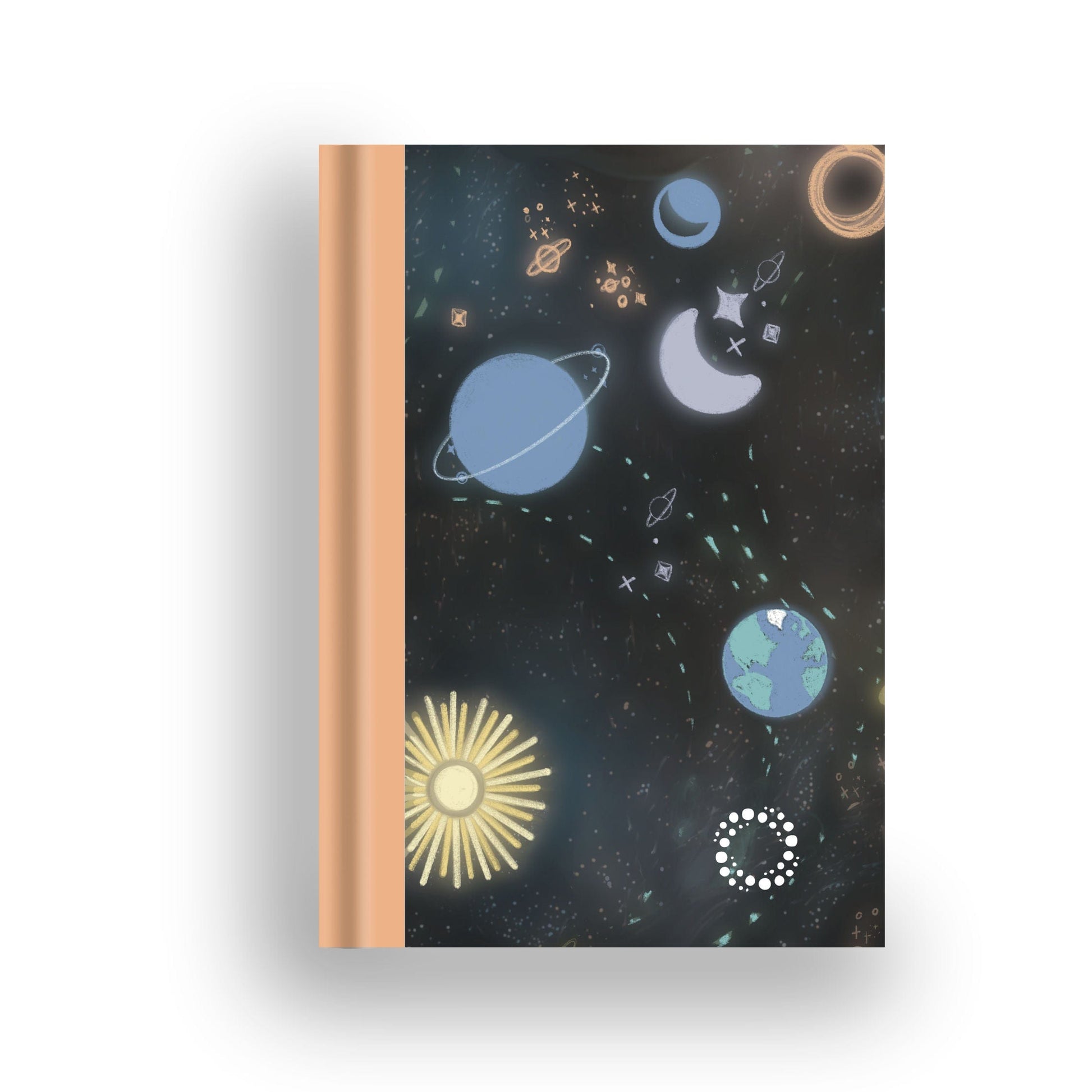 Intergalactic -  A5 Hardback Notebook - Lined Paper
