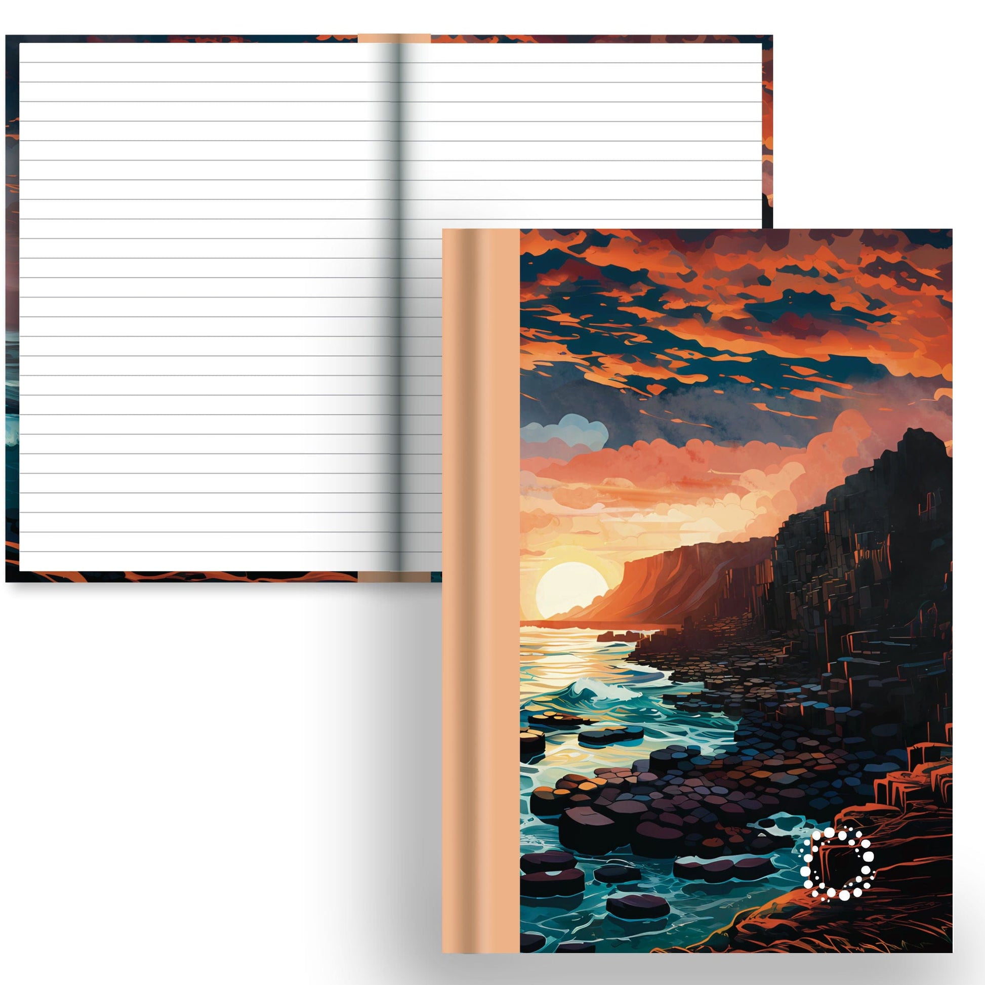 Causeway - A5 Hardback Notebook - Lined Paper