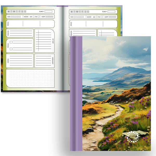 Glens - A5 Hardback Notebook - Planner & Dot