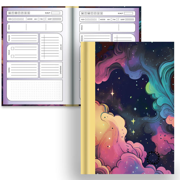 Nebula - A5 Hardback Notebook - Planner & Dot