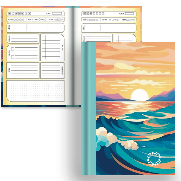 Poseidon - A5 Hardback Notebook - Planner & Dot