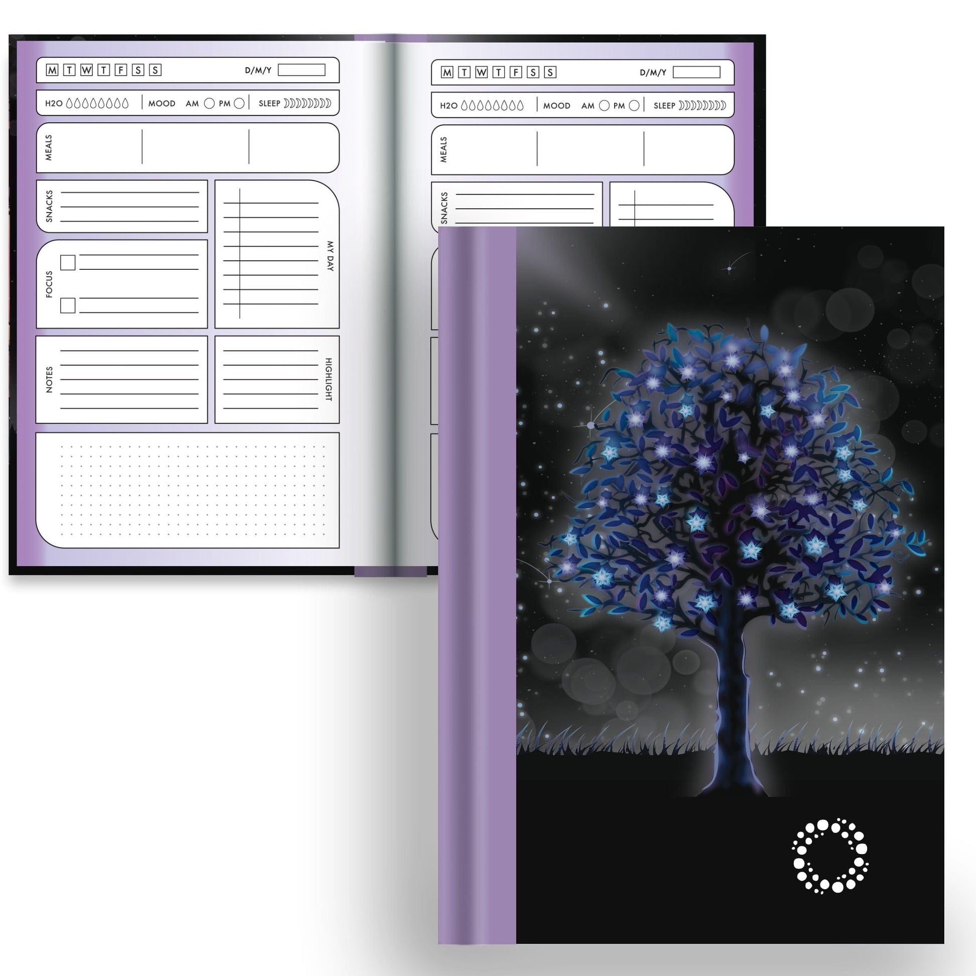 Twilight - A5 Hardback Notebook - Planner & Dot