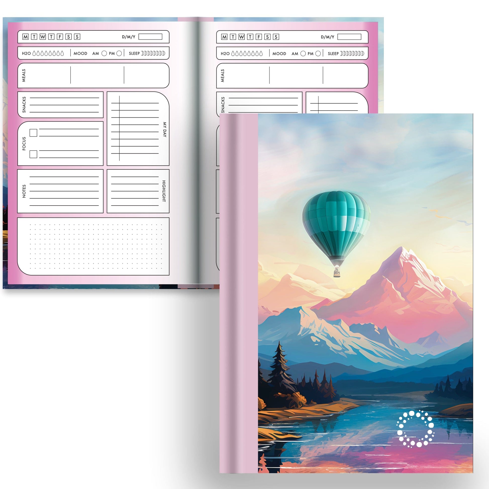 Zephyr - A5 Hardback Notebook - Planner & Dot