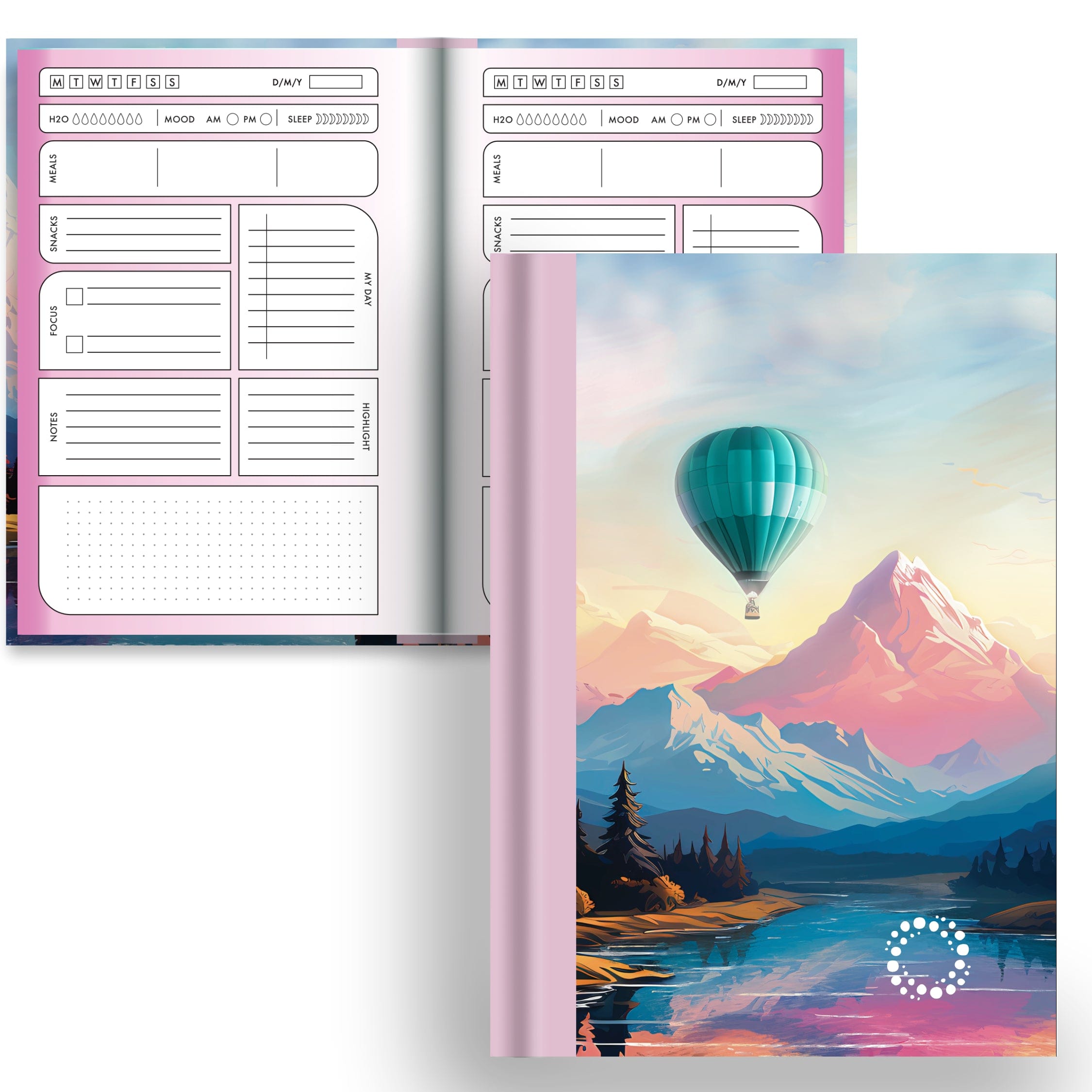 Zephyr - A5 Hardback Notebook - Planner & Dot