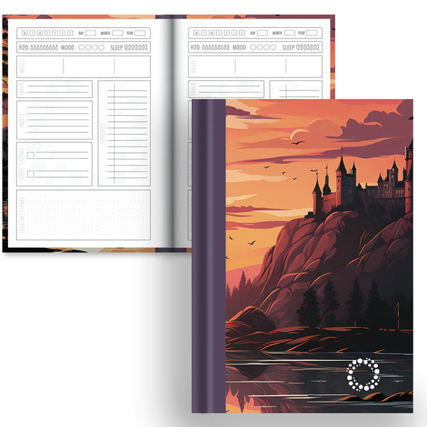 Avalon - A5 Hardback Notebook - Daily Planner