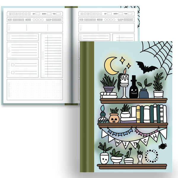 Salem - A5 Hardback Notebook - Daily Planner