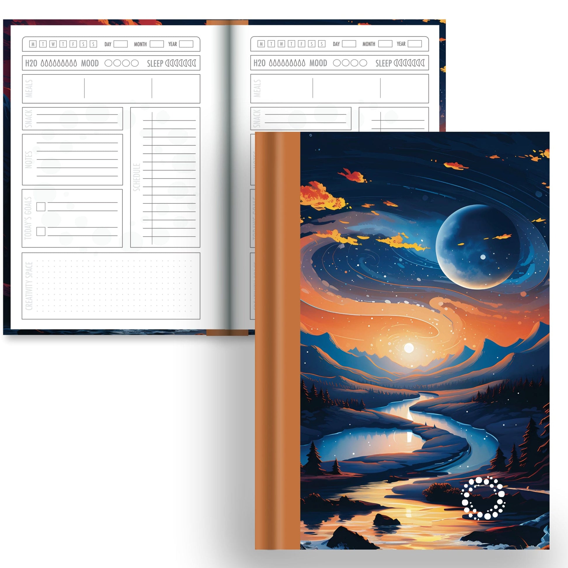 Wilderness - A5 Hardback Notebook - Daily Planner
