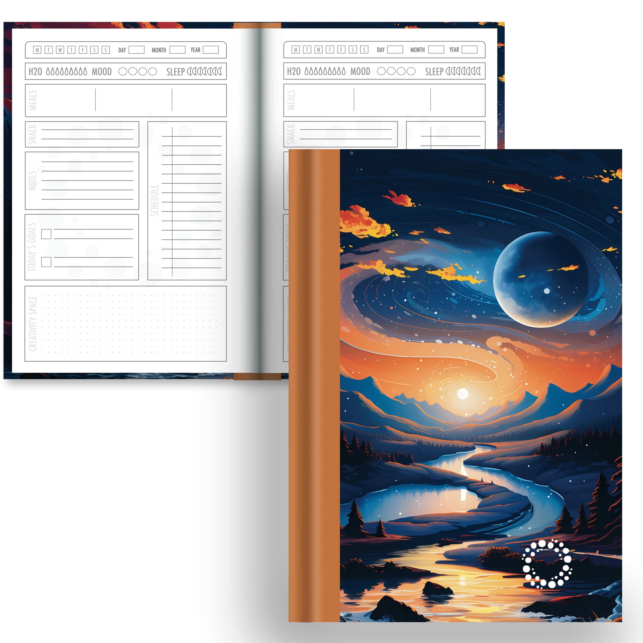 Wilderness - A5 Hardback Notebook - Daily Planner