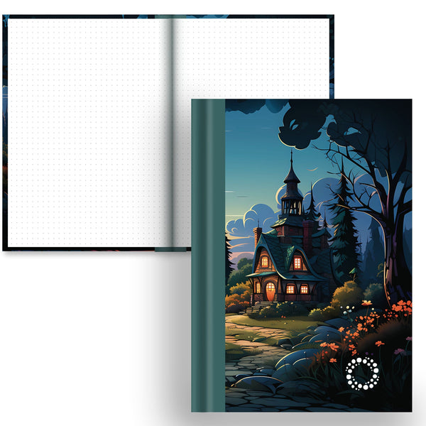 Grimm - A5 Hardback Notebook - Dot Grid