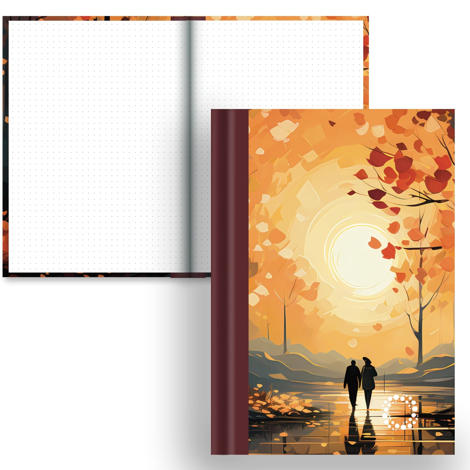 Rustle - A5 Hardback Notebook - Dot Grid
