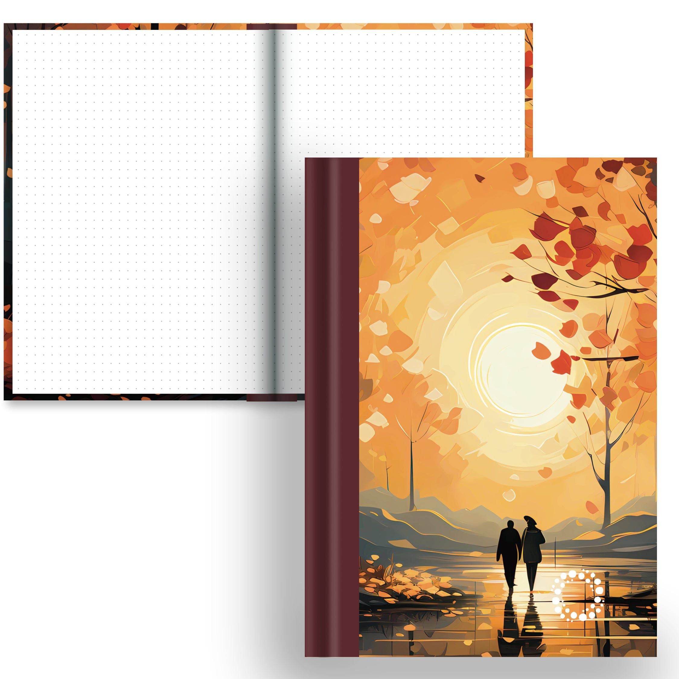 Rustle - A5 Hardback Notebook - Dot Grid