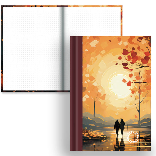 Rustle - A5 Hardback Notebook - Dot Grid