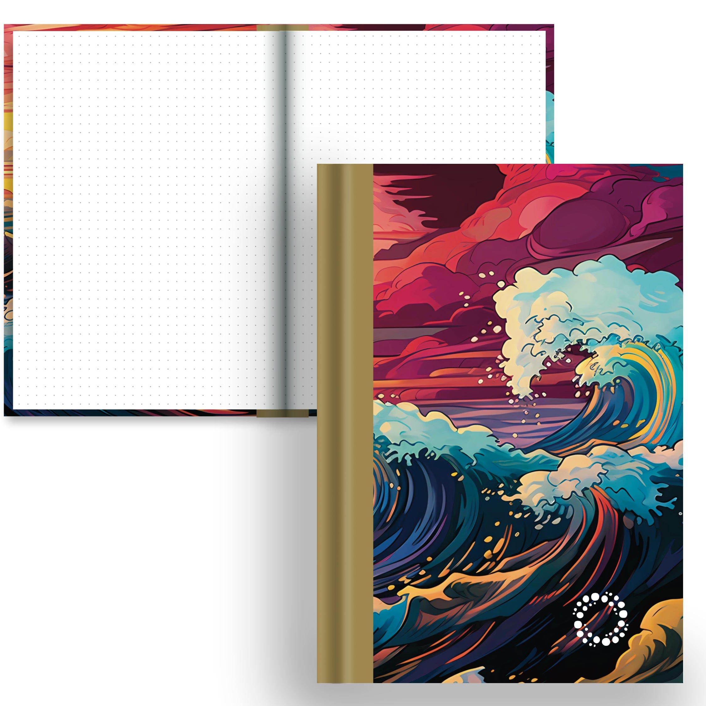 Tempest - A5 Hardback Notebook - Dot Grid