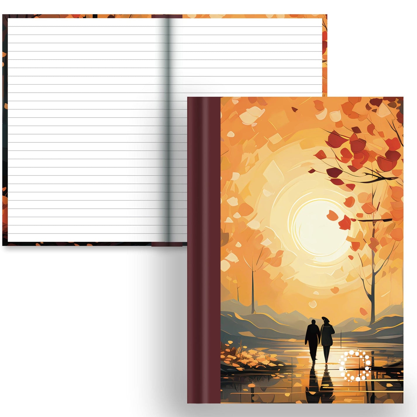 DayDot Journals Lined Paper Rustle - A5 Hardback Notebook
