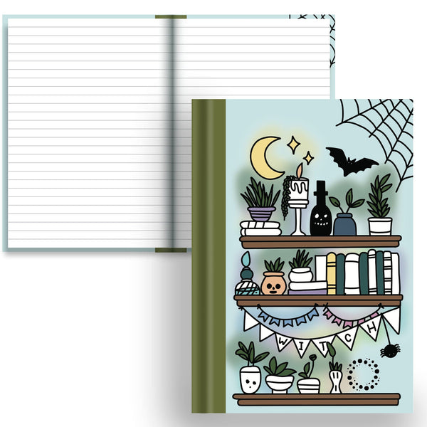 Salem - A5 Hardback Notebook - Lined Paper