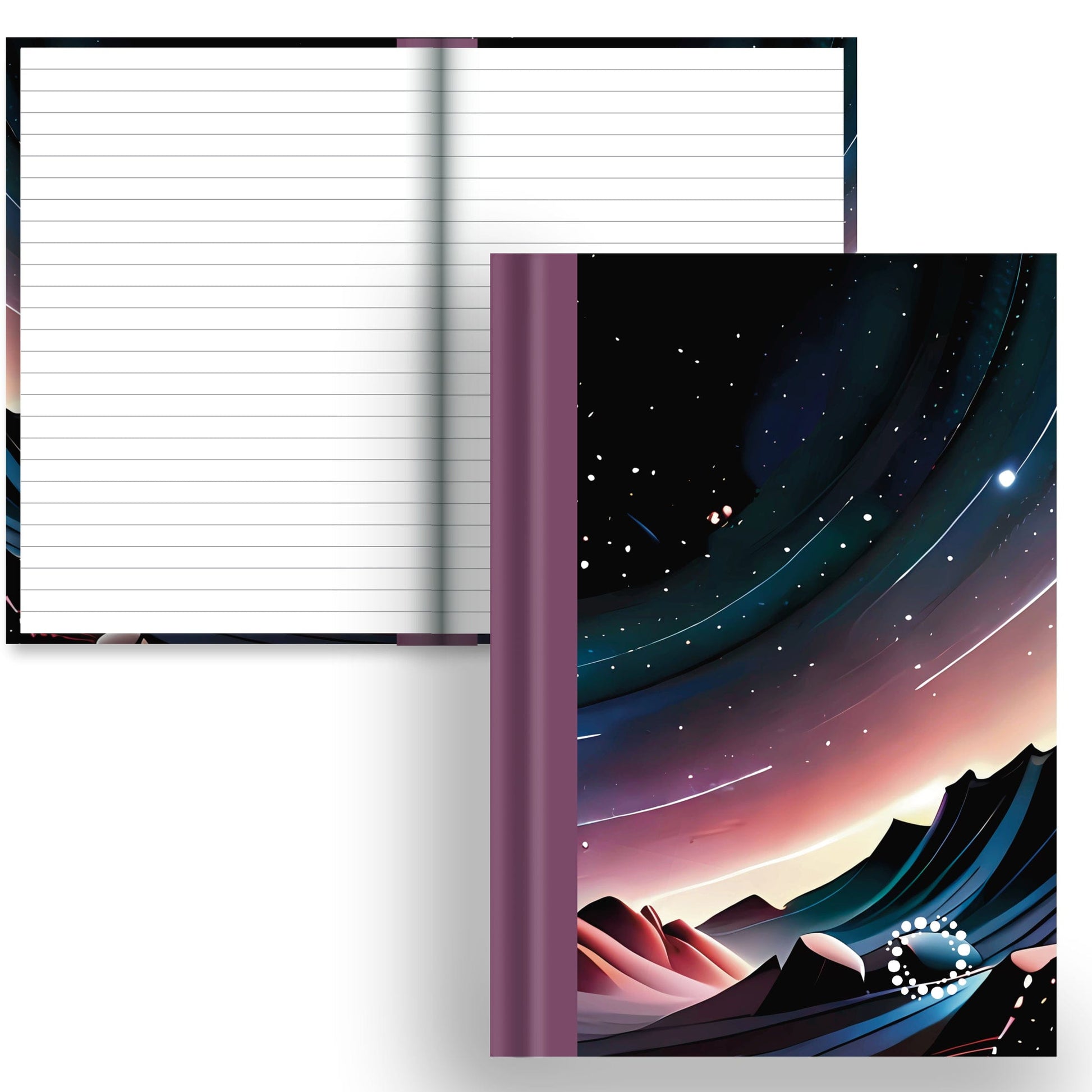 Stargazer - A5 Hardback Notebook - Lined Paper
