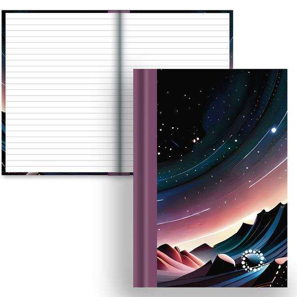 Stargazer - A5 Hardback Notebook - Lined Paper