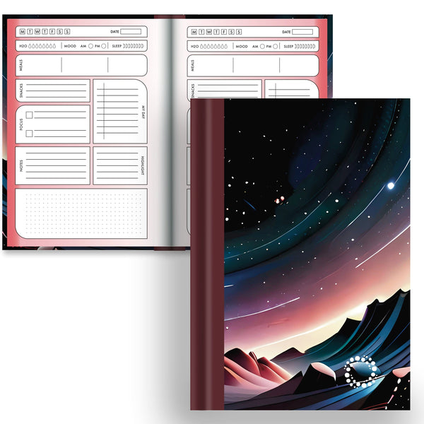 Stargazer - A5 Hardback Notebook - Planner & Dot