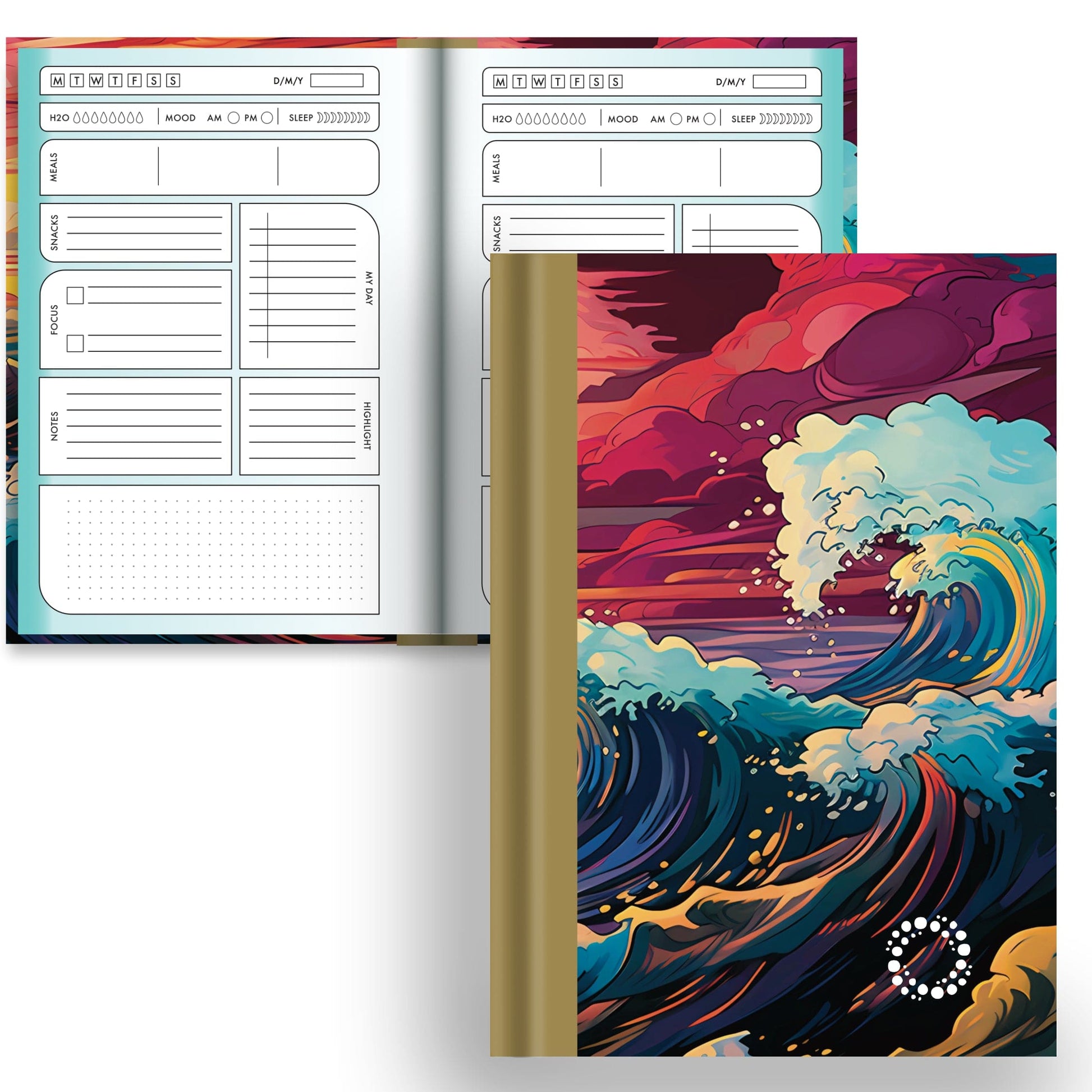Tempest - A5 Hardback Notebook - Planner & Dot